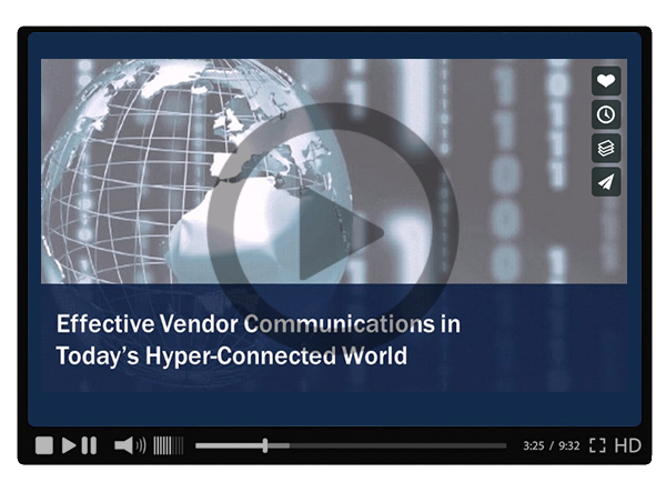 Vendor Self-Service Portals - Keys to Reducing Costs